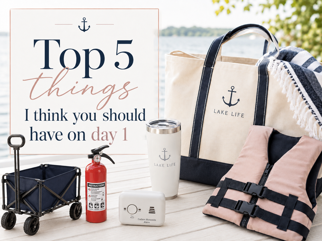For All New Boaters: 5 Things I Think You Should Have on Day One