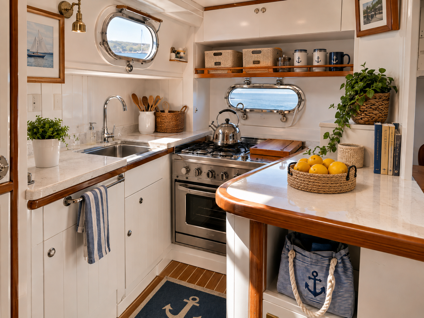 Small Boat Galley Ideas: Storage & Organization Tips