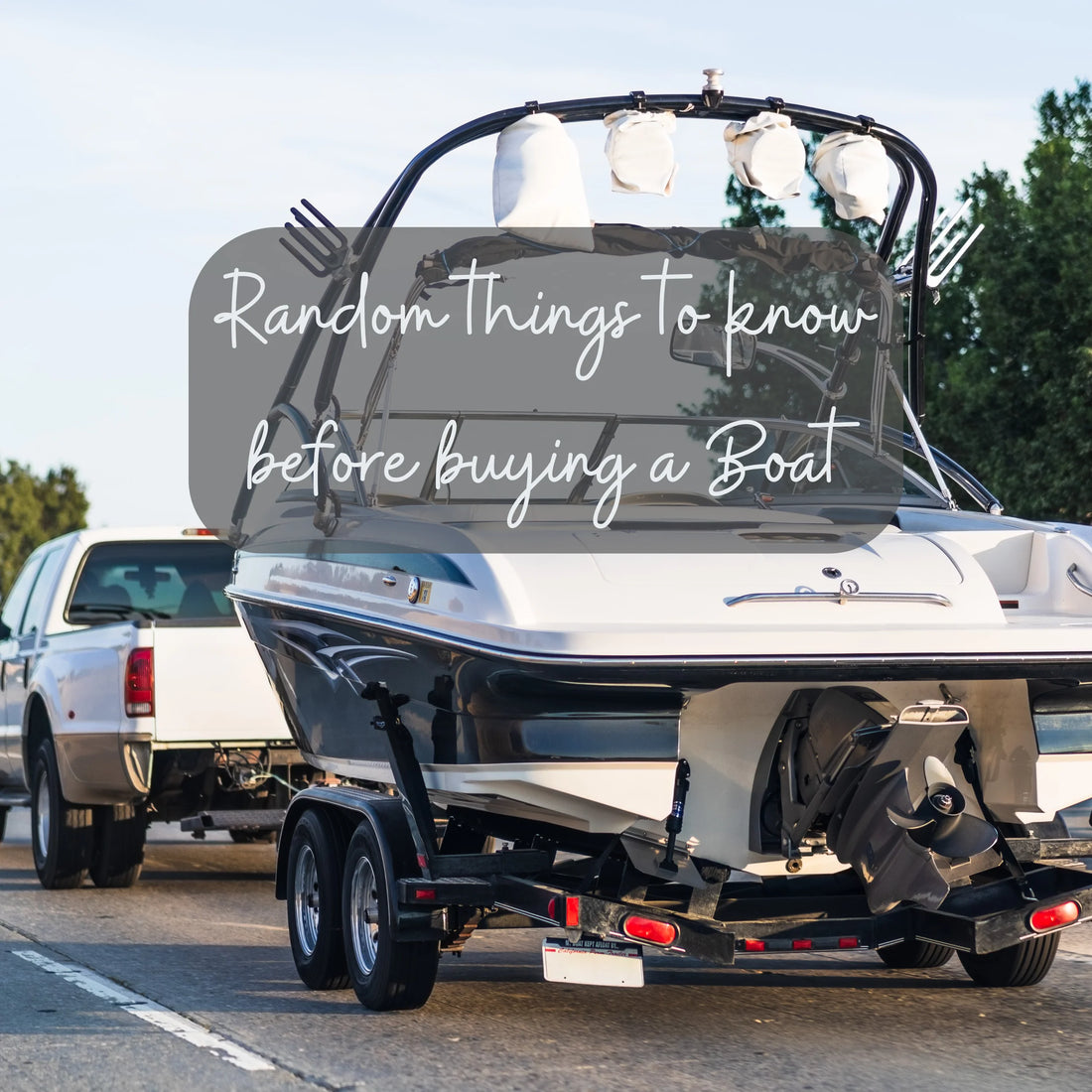 Random But Important Things to Know Before Buying a Boat