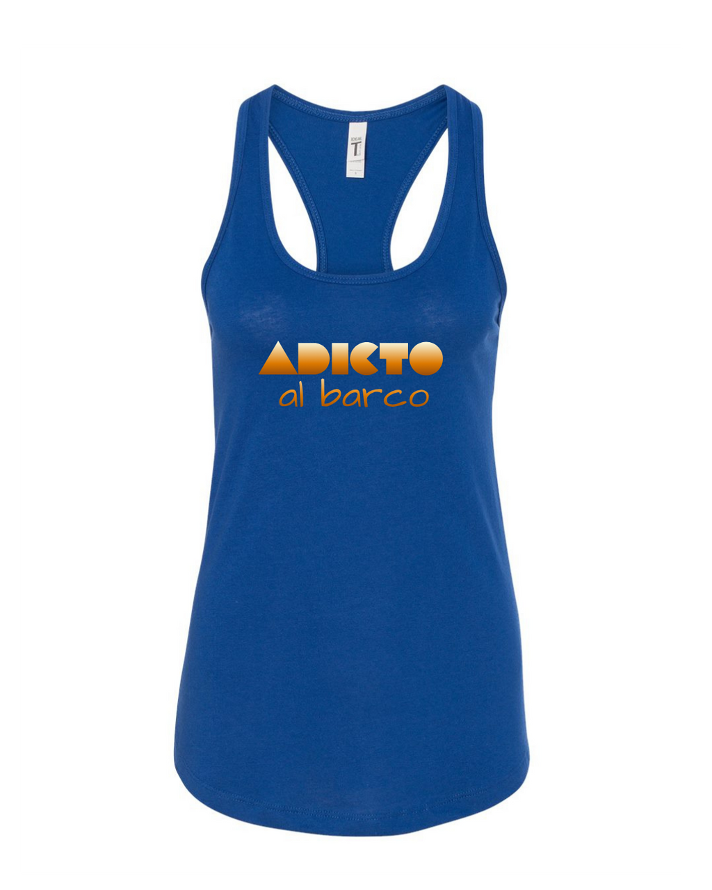 Adicto al Barco Women's Racerback Tank | Spanish Boat Life Tank Top