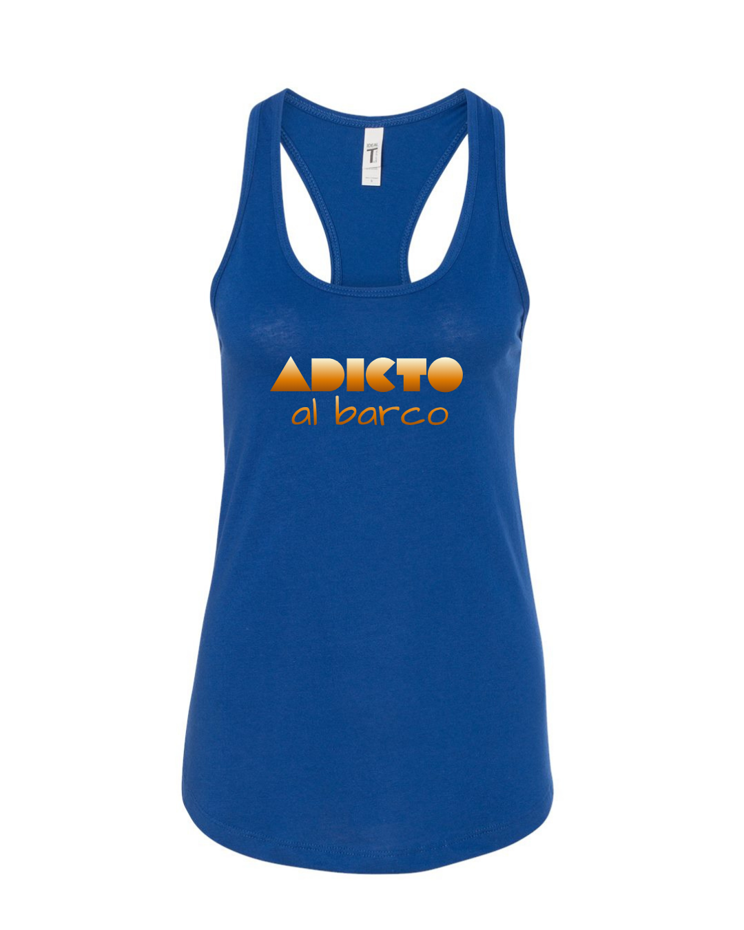 Adicto al Barco Women's Racerback Tank | Spanish Boat Life Tank Top