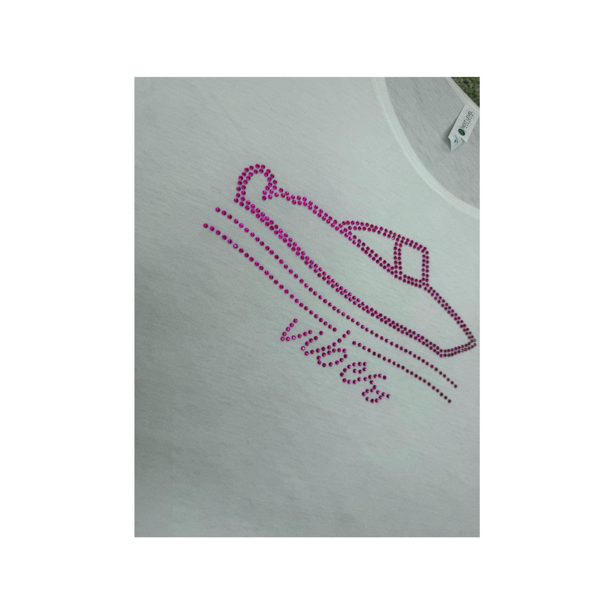 Boat Vibes Rhinestone Women’s Flowy Tank | Sparkly Lake Life Tank Top