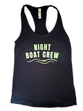 Night Boat Crew Glow-in-the-Dark Women's Racerback Tank | Lake Life Tank Top