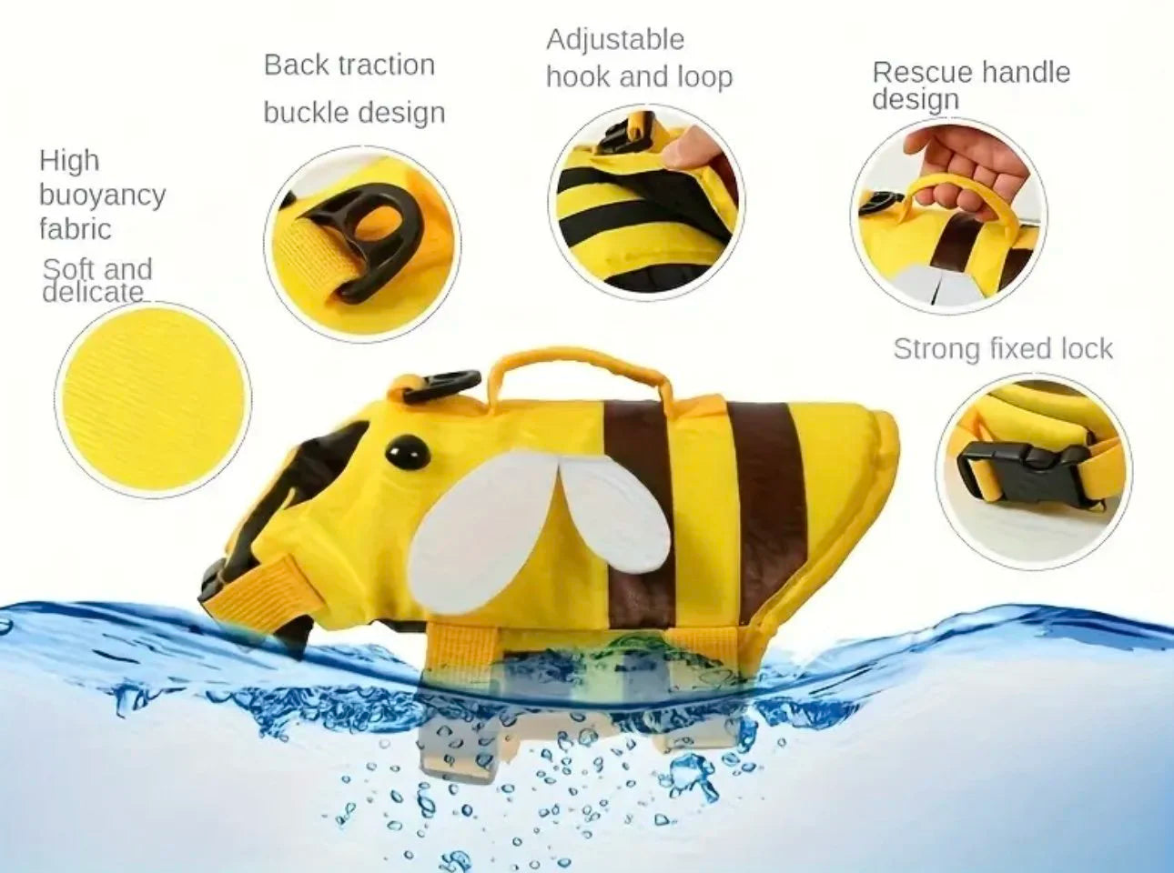 Bumblebee | Dog Life Jacket