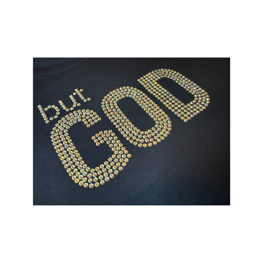 But GOD | Women's Rhinestone Faith Tee