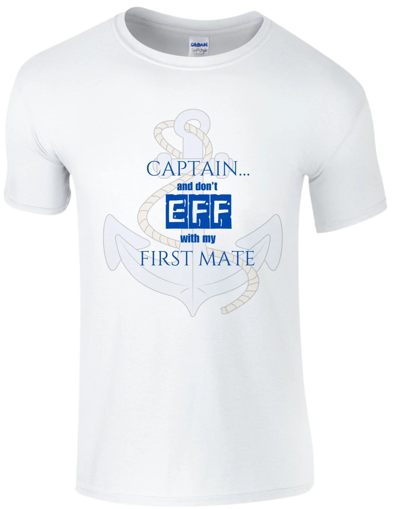 Captain & First Mate | Matching Couples Boat T-Shirt Set