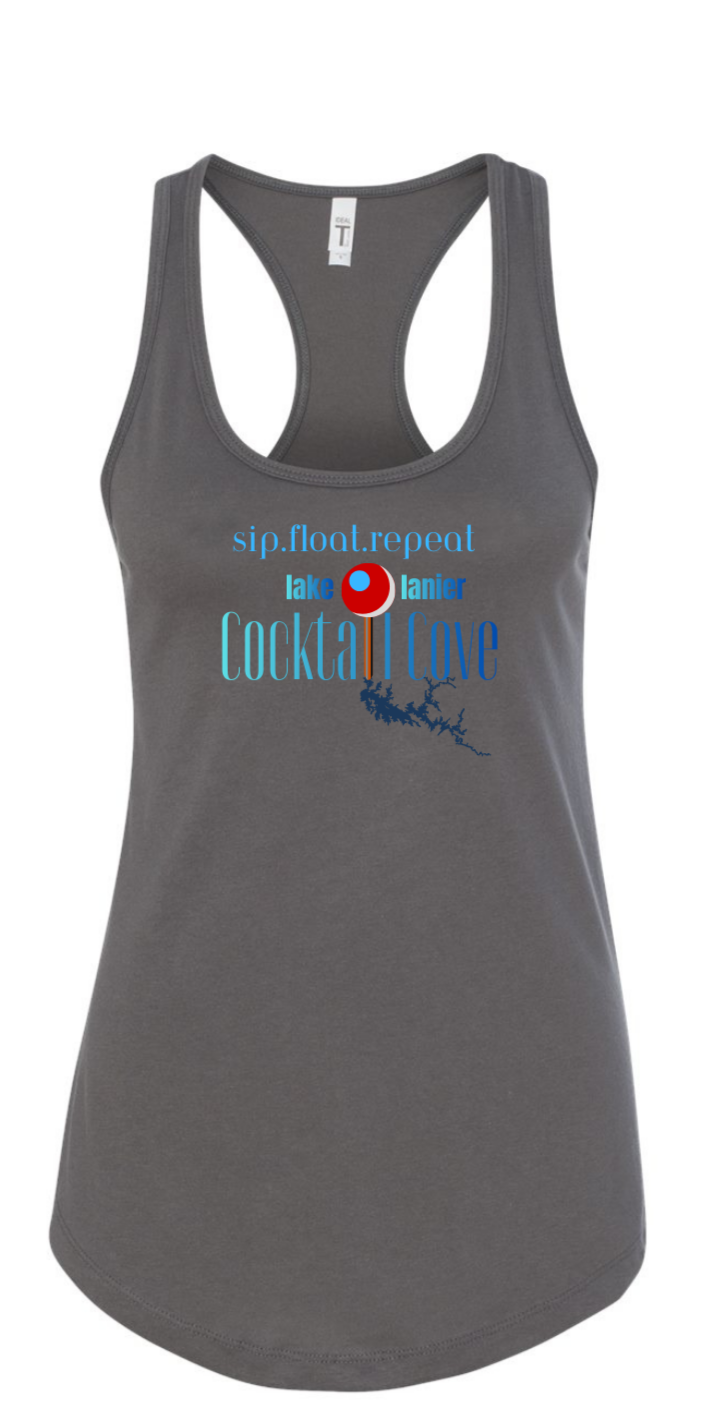 Lake Lanier Cocktail Cove | Racerback Tank