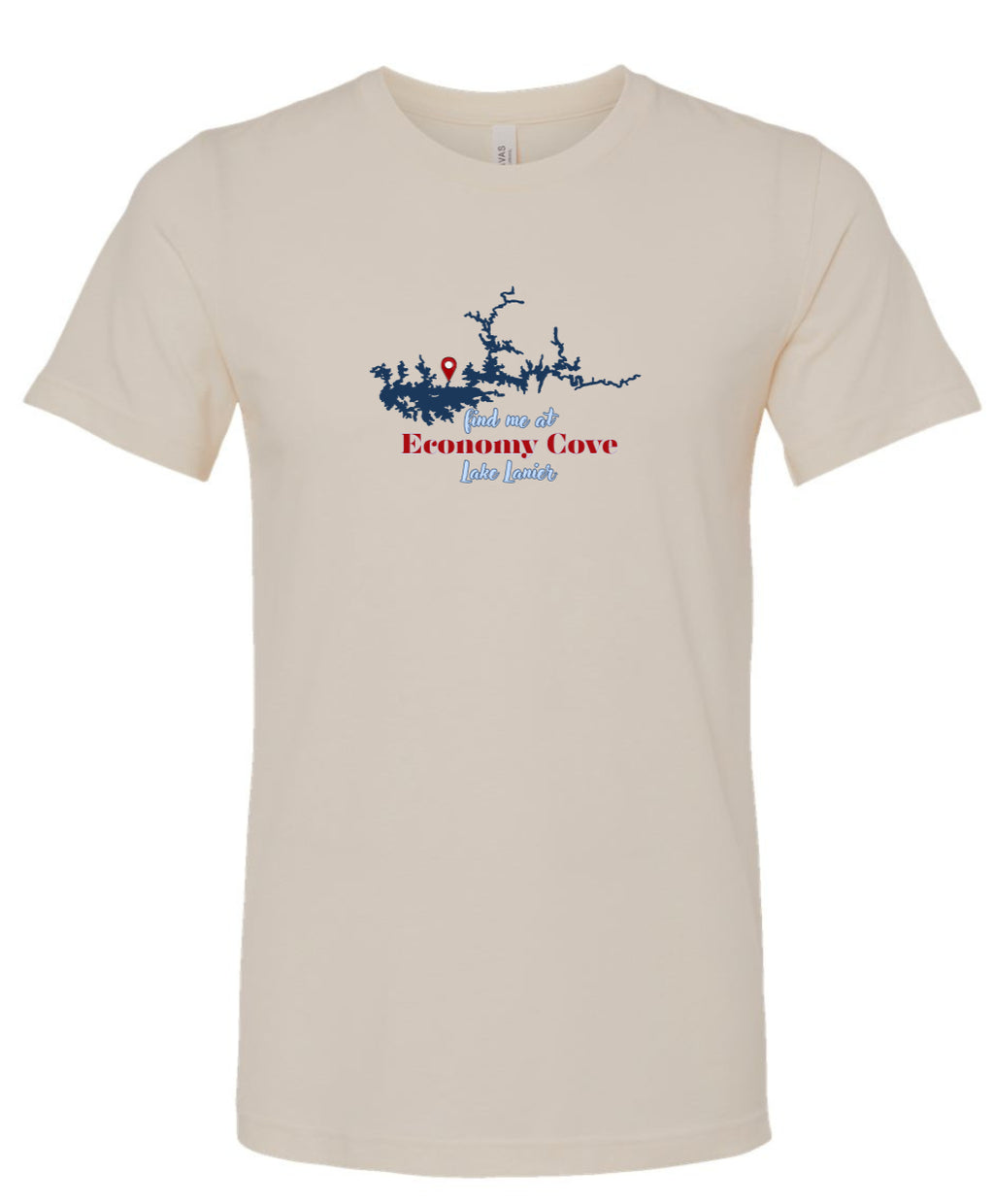Lake Lanier Economy Cove Unisex T-Shirt | Georgia Lake Life Tee