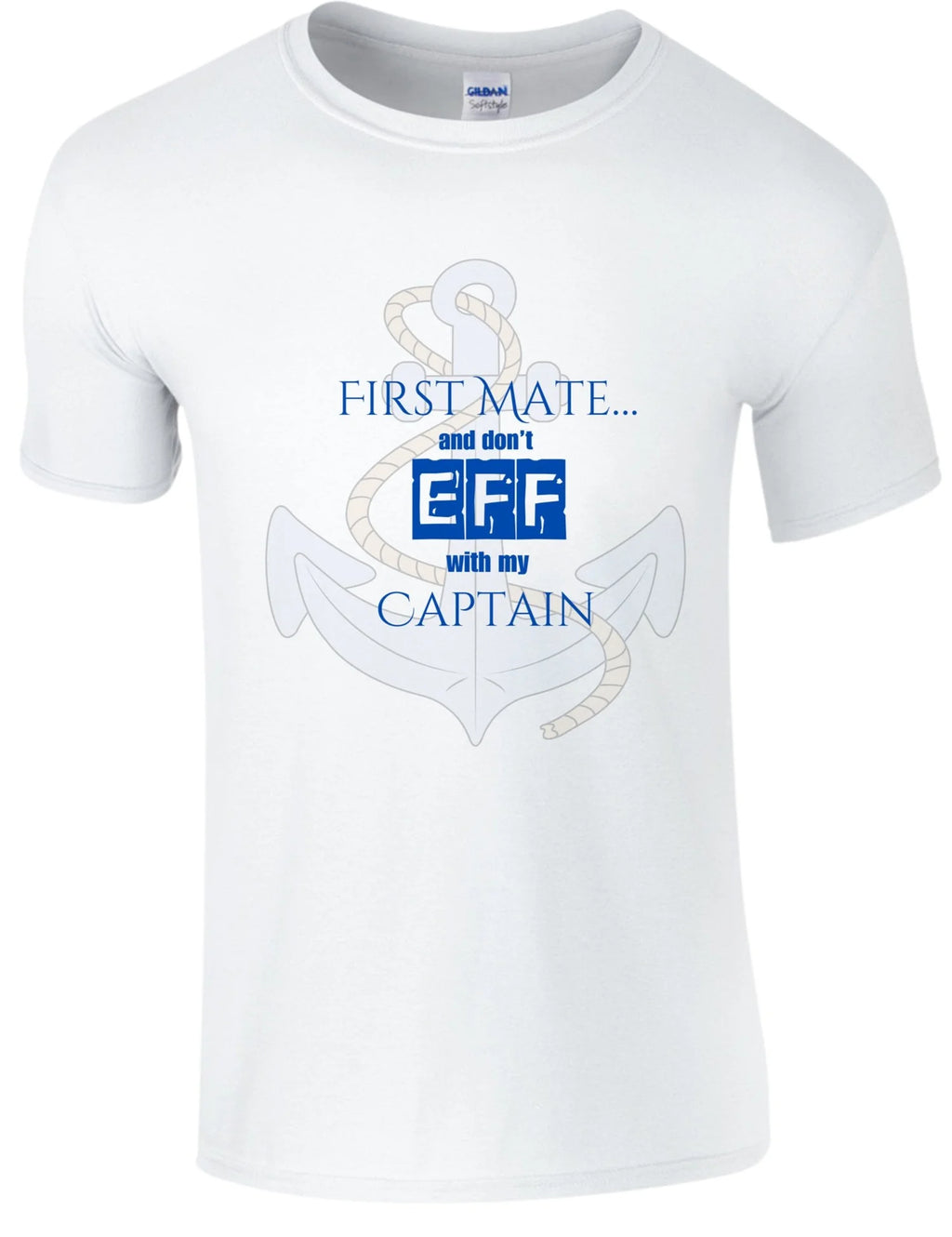 Captain & First Mate | Matching Couples Boat T-Shirt Set