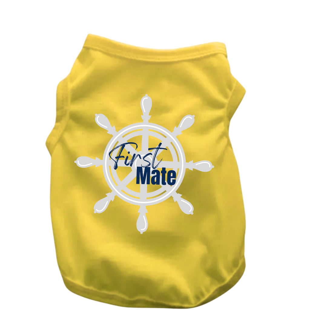 First Mate | Dog Shirt