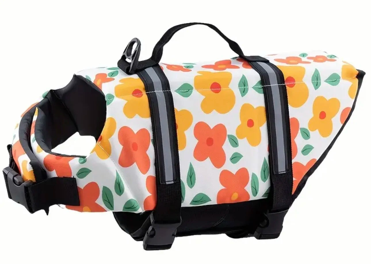 Floral | Dog Life Jacket