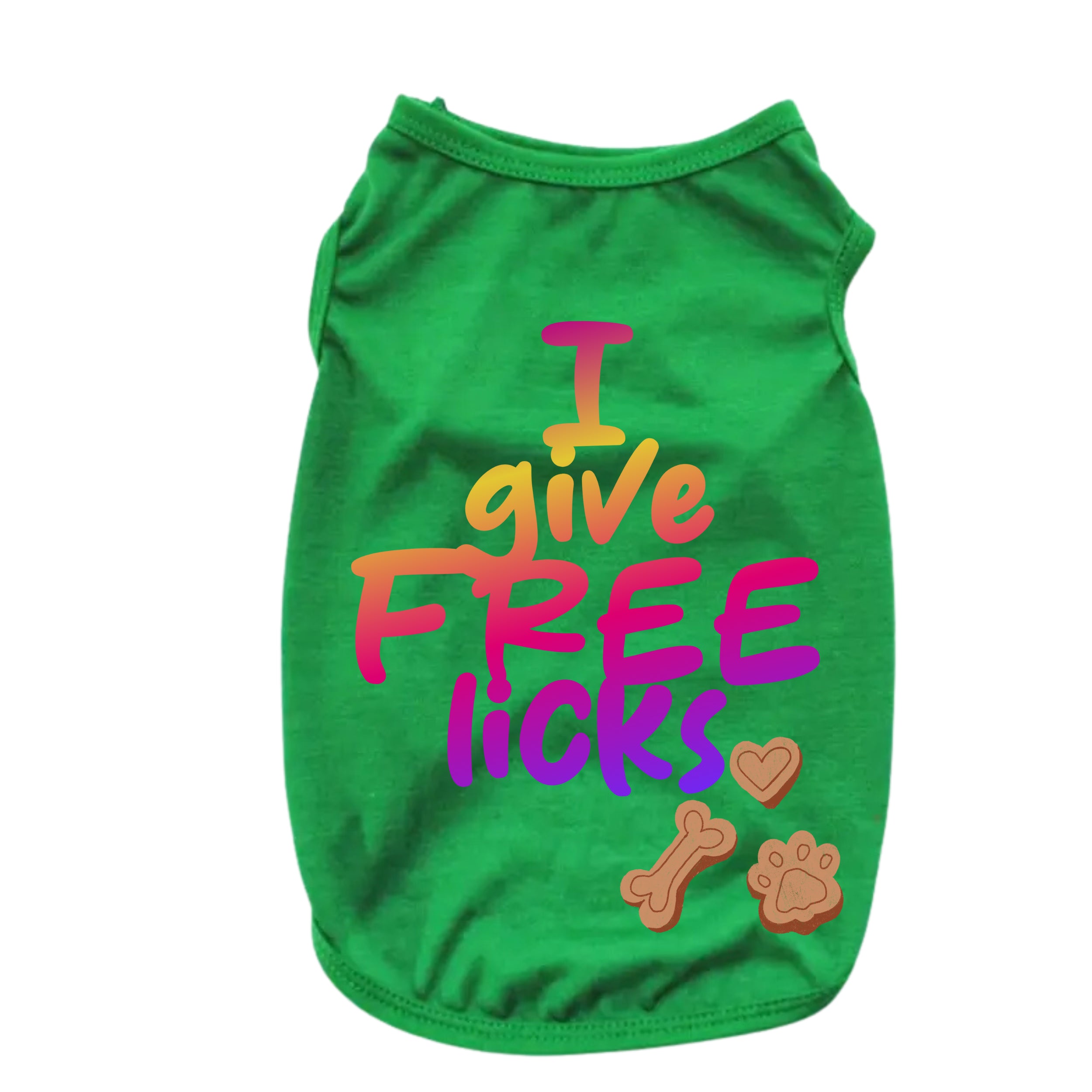 I Give Free Licks | Dog and Cat Shirt