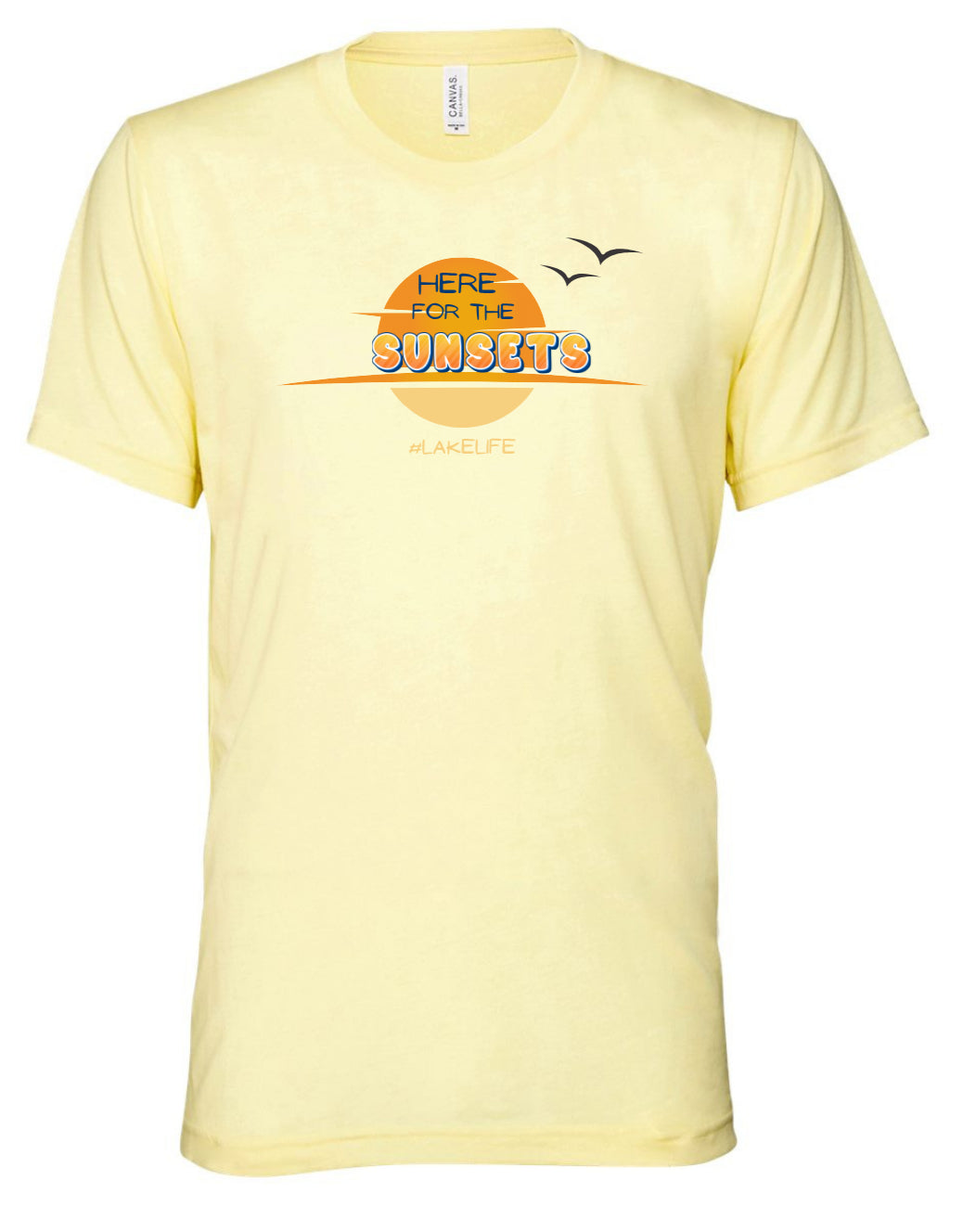 Here For the Sunsets' | Lake Life Unisex Tee