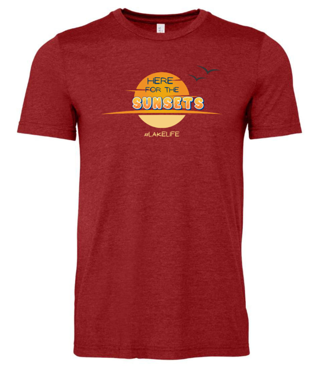 Here For the Sunsets' | Lake Life Unisex Tee