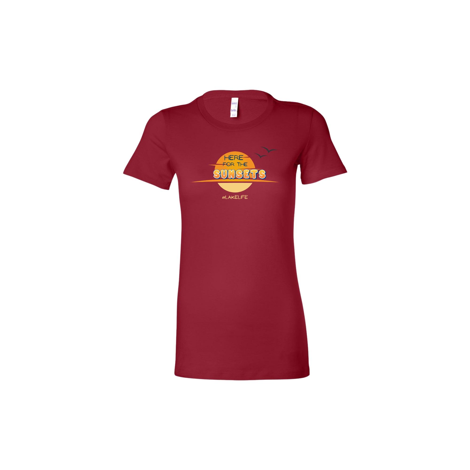 Here For the Sunsets | Lake Life Tee
