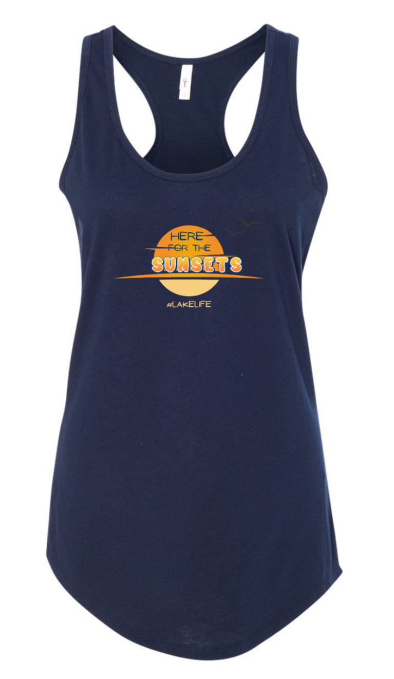 Here For the Sunsets | Ladies Tank