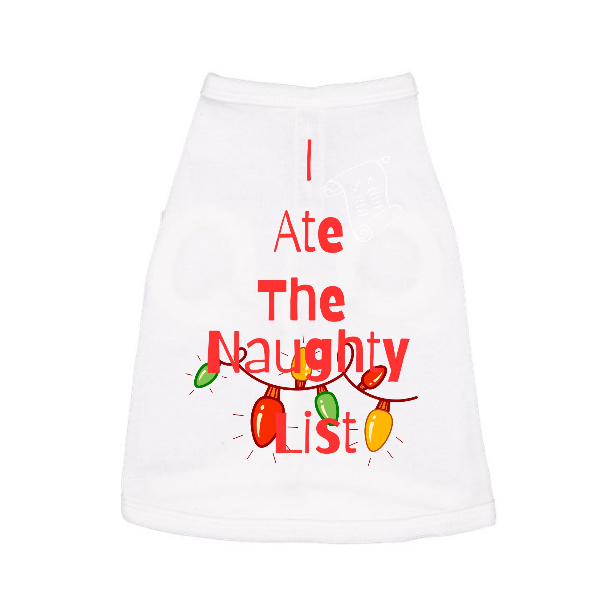 I Ate the Naughty List | Dog & Cat T-Shirt