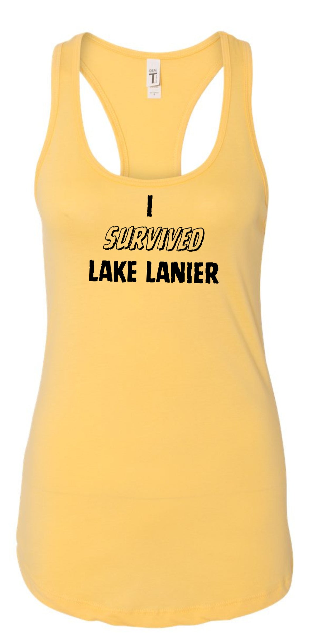 I Survived Lake Lanier | Ladies Racerback Tank
