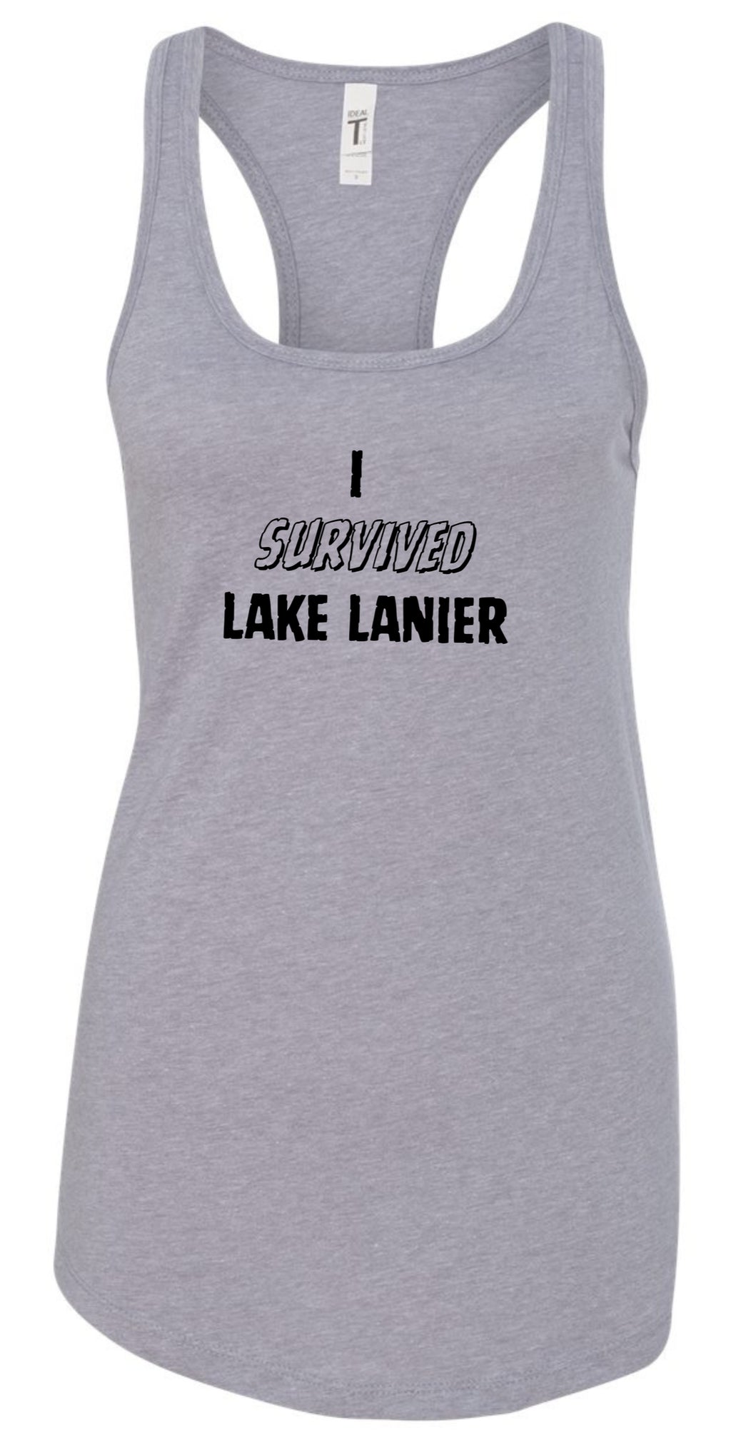 I Survived Lake Lanier | Ladies Racerback Tank