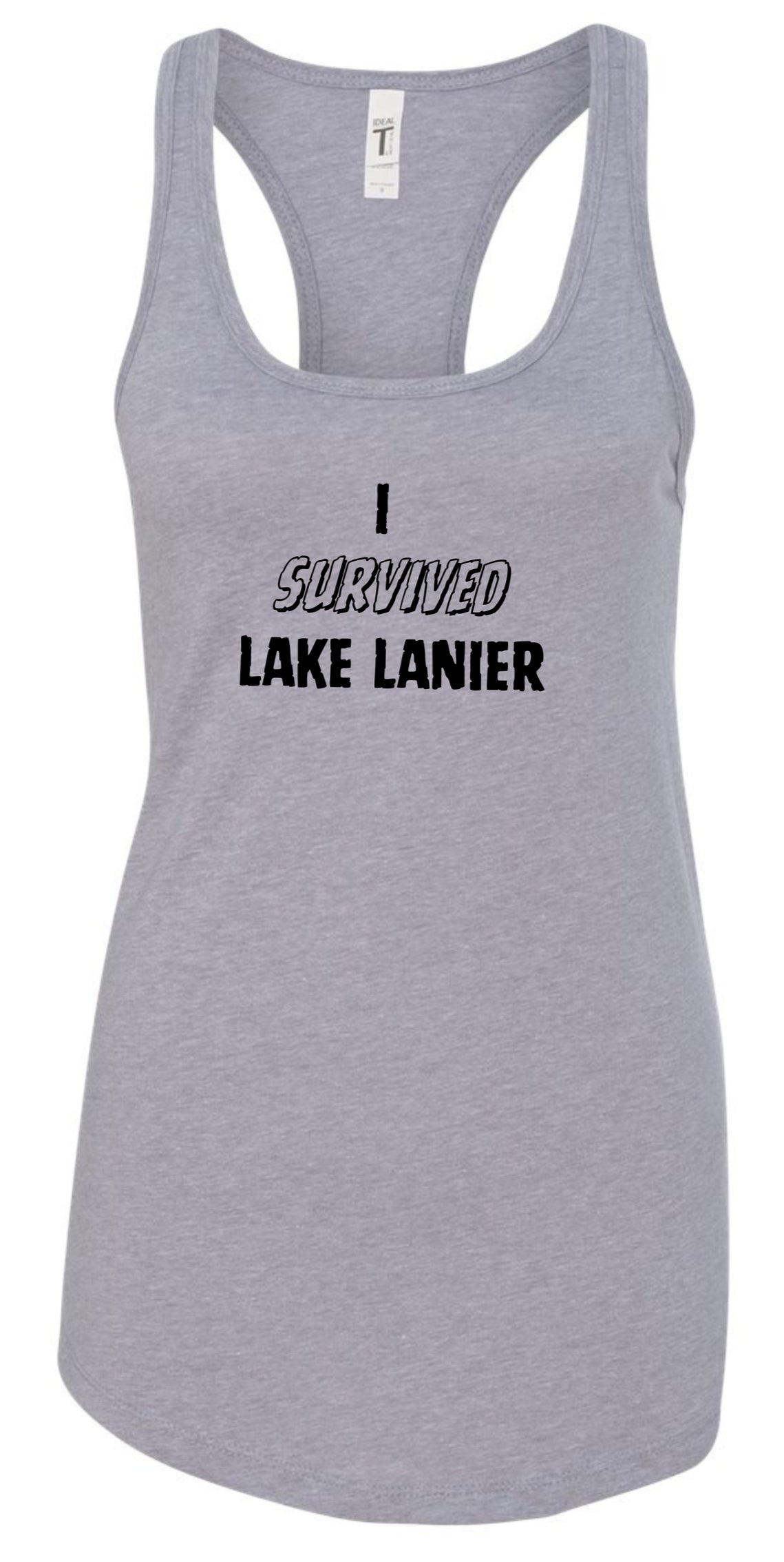 I Survived Lake Lanier | Ladies Racerback Tank