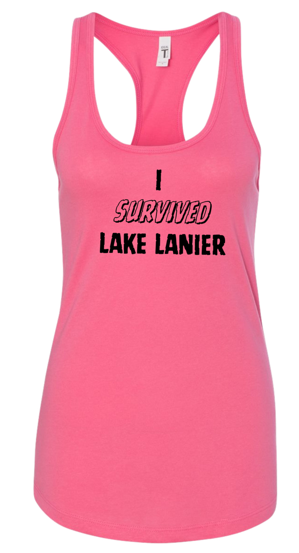 I Survived Lake Lanier | Ladies Racerback Tank