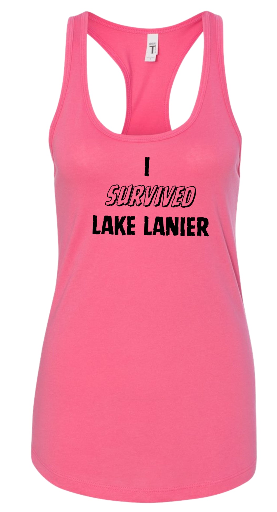 I Survived Lake Lanier | Ladies Racerback Tank