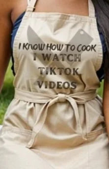 I Know How to Cook | Apron