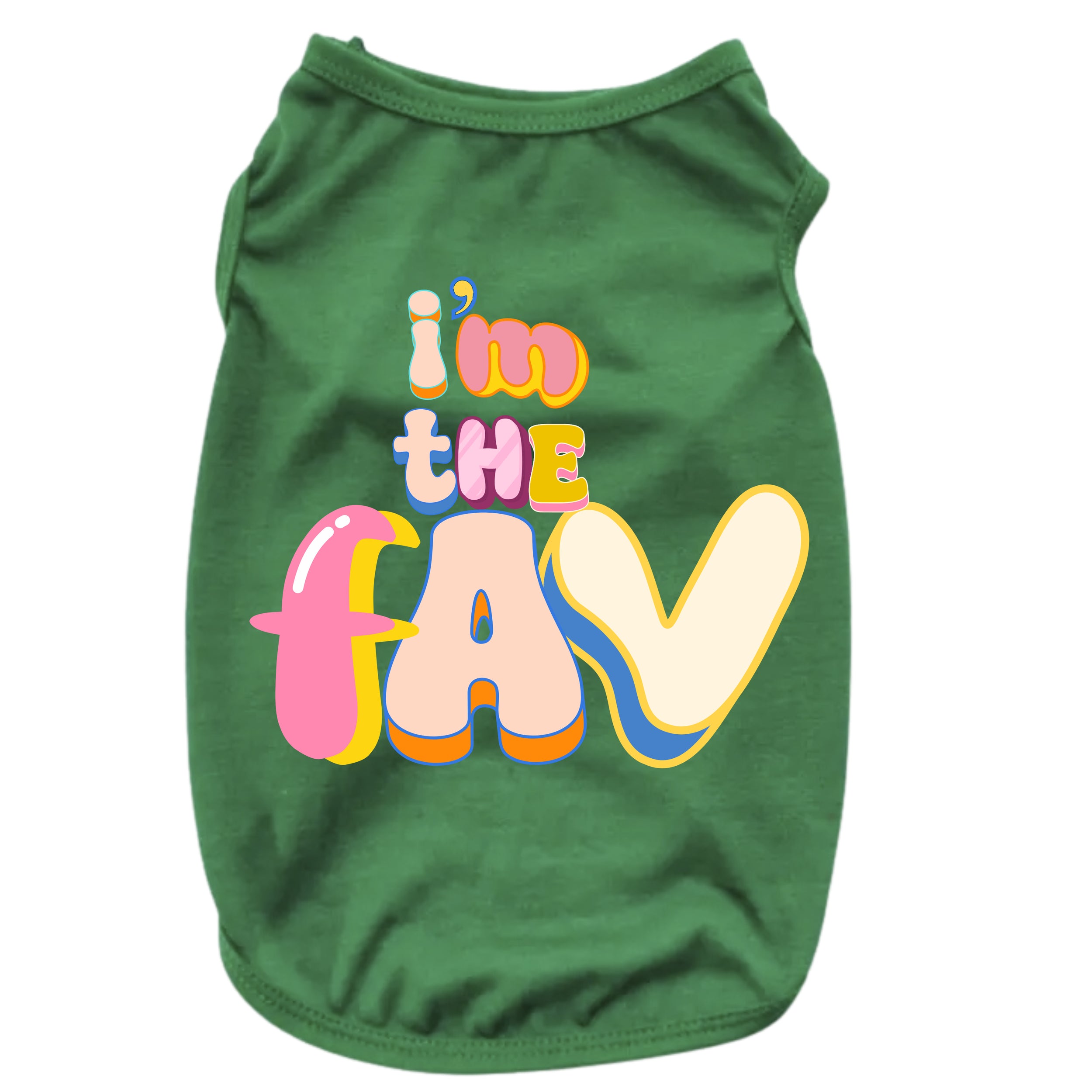 I'm The Fav | Dog and Cat Tee