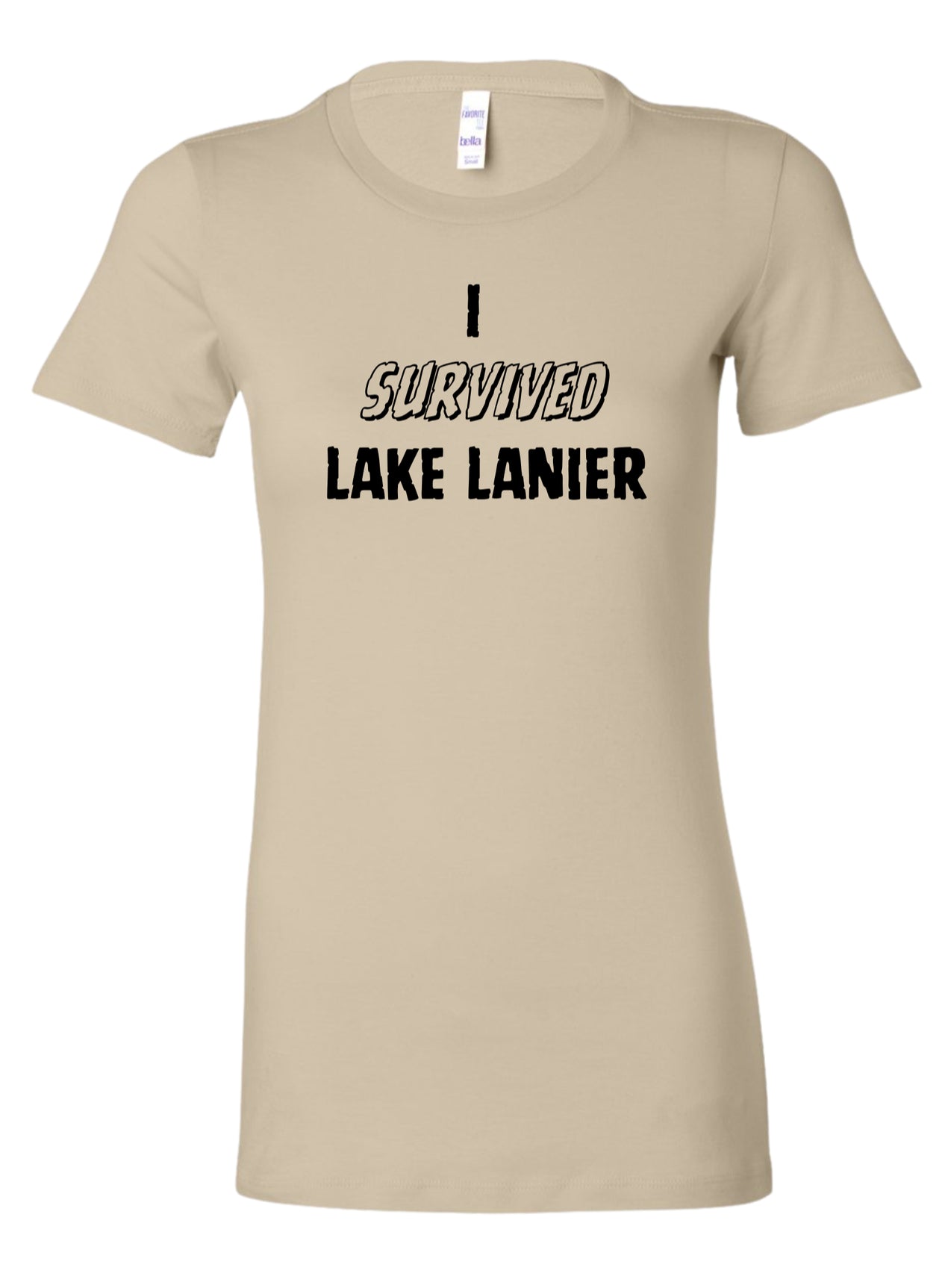 I Survived Lake Lanier | Fitted Tee