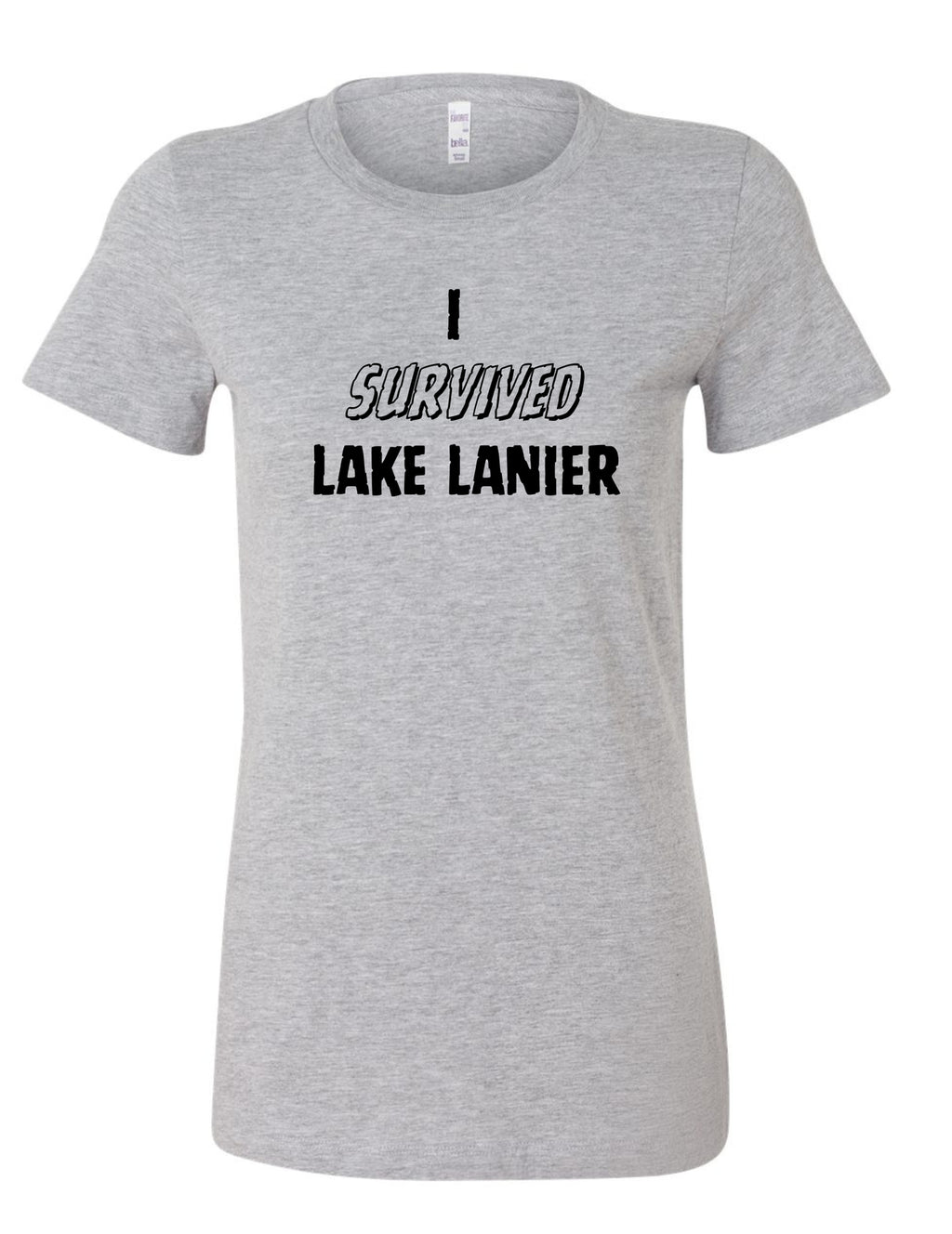 I Survived Lake Lanier | Fitted Tee