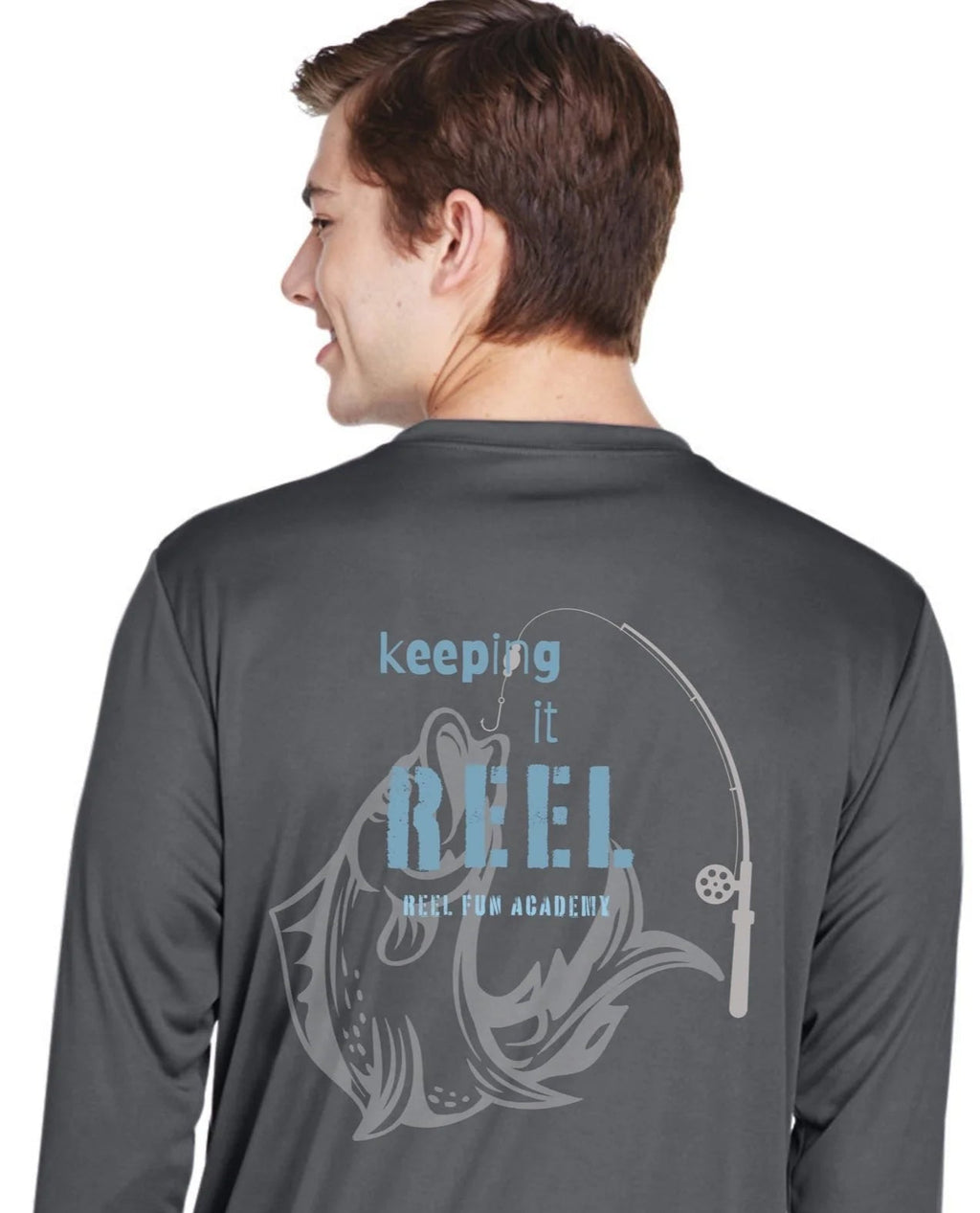 Keeping It Reel Long Sleeve Performance Fishing Shirt | UV Protection Angler Tee