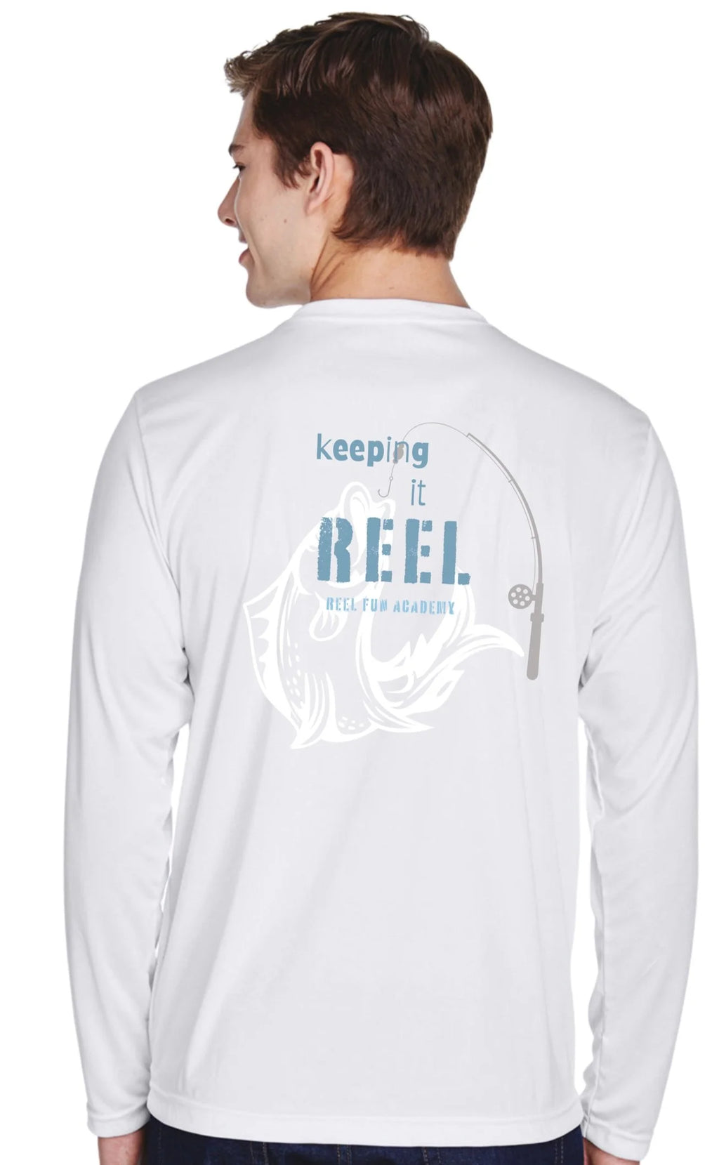 Keeping It Reel Long Sleeve Performance Fishing Shirt | UV Protection Angler Tee