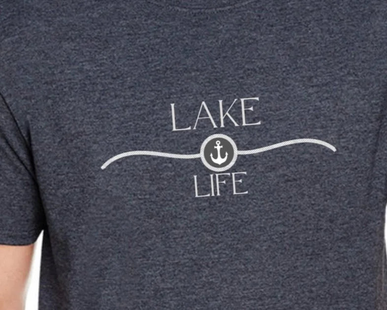 Lake Life T-Shirt | Classic Lake Lover Graphic Tee | My Lake Vibes