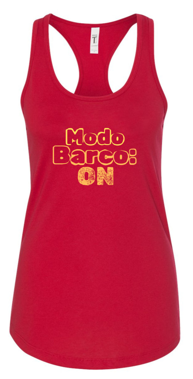 Modo Barco: ON | Racerback Tank
