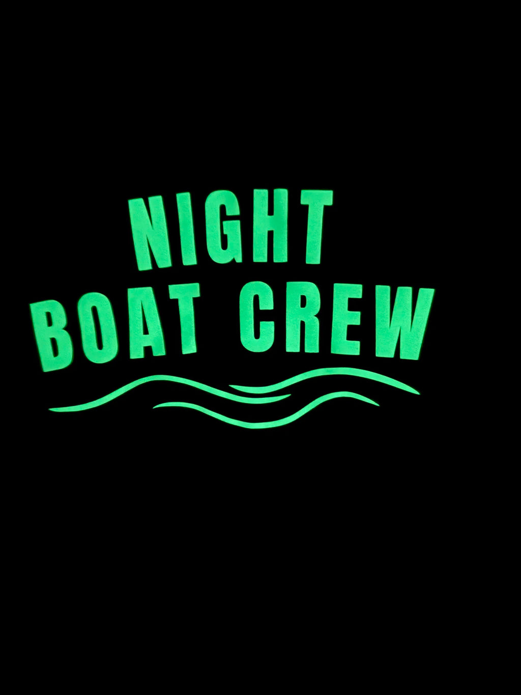 Night Boat Crew Glow-in-the-Dark Women's Racerback Tank | Lake Life Tank Top