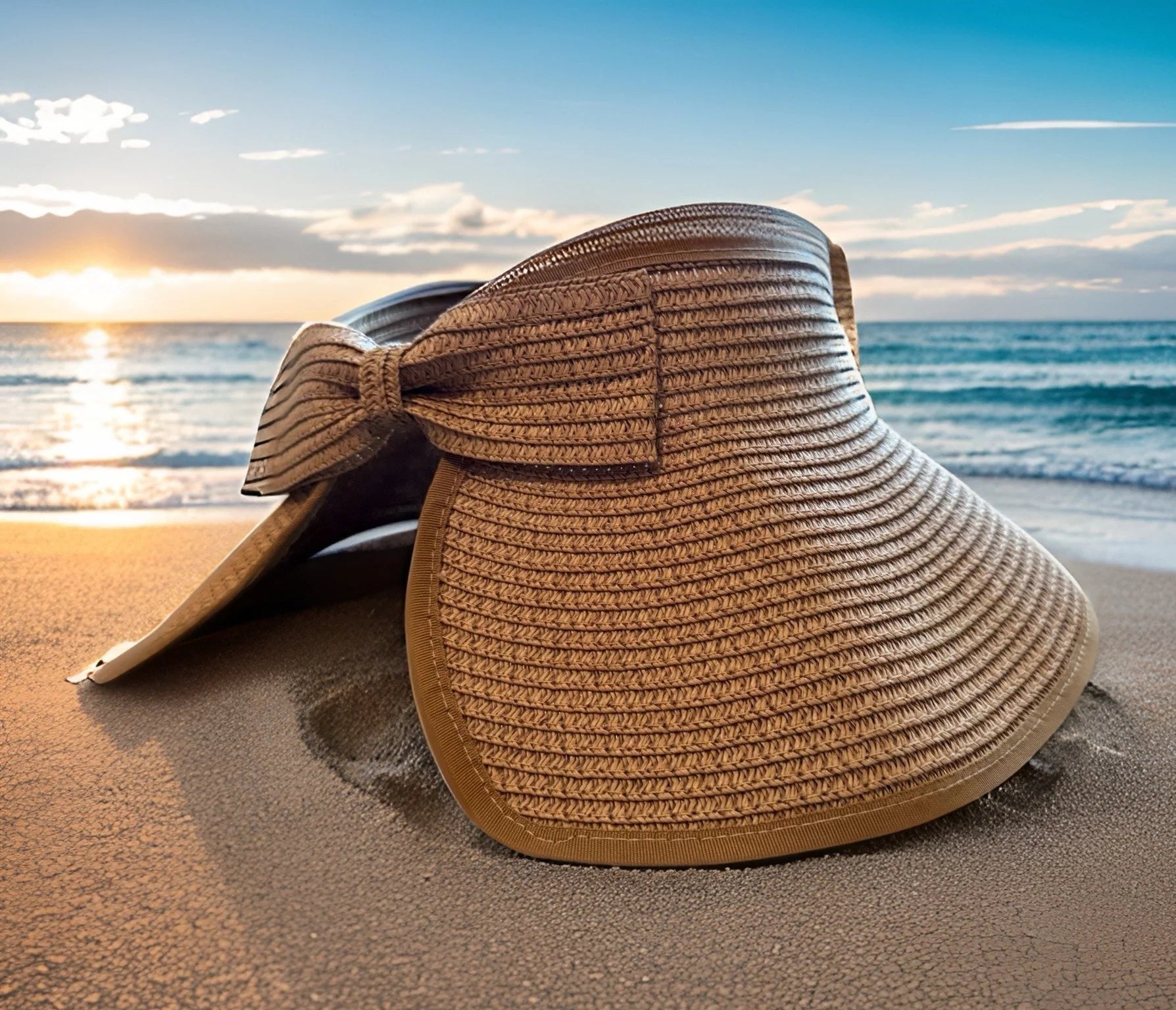 Adjustable Straw Hat