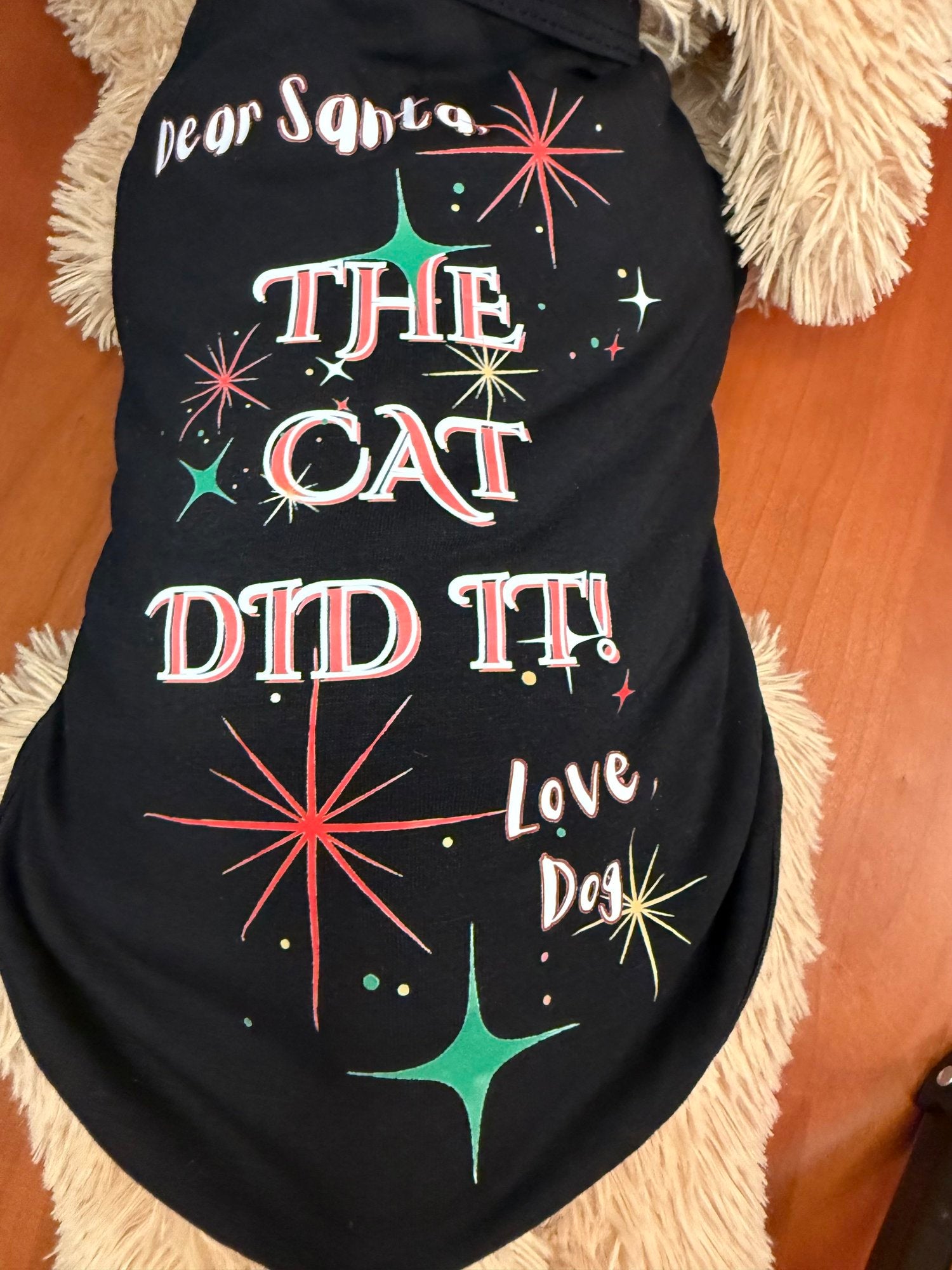 Dear Santa | Dog & Cat Christmas Shirt
