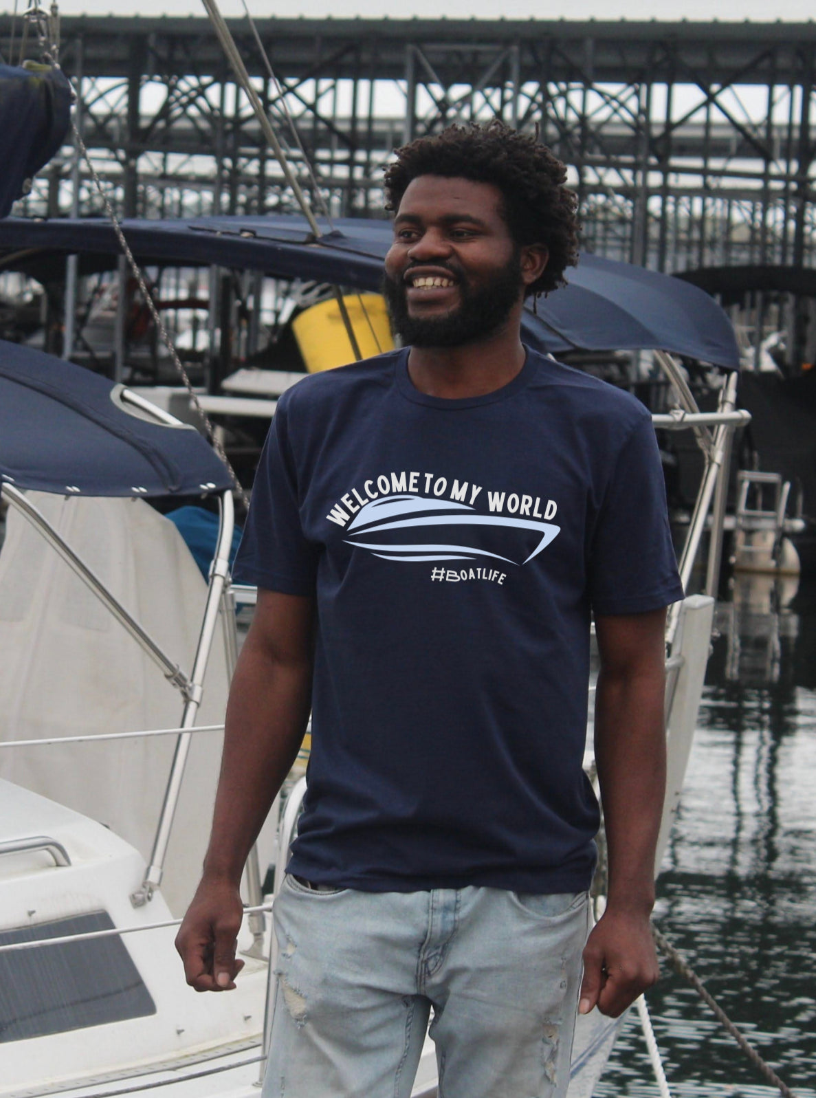 Welcome to My World | Boat Life Tee