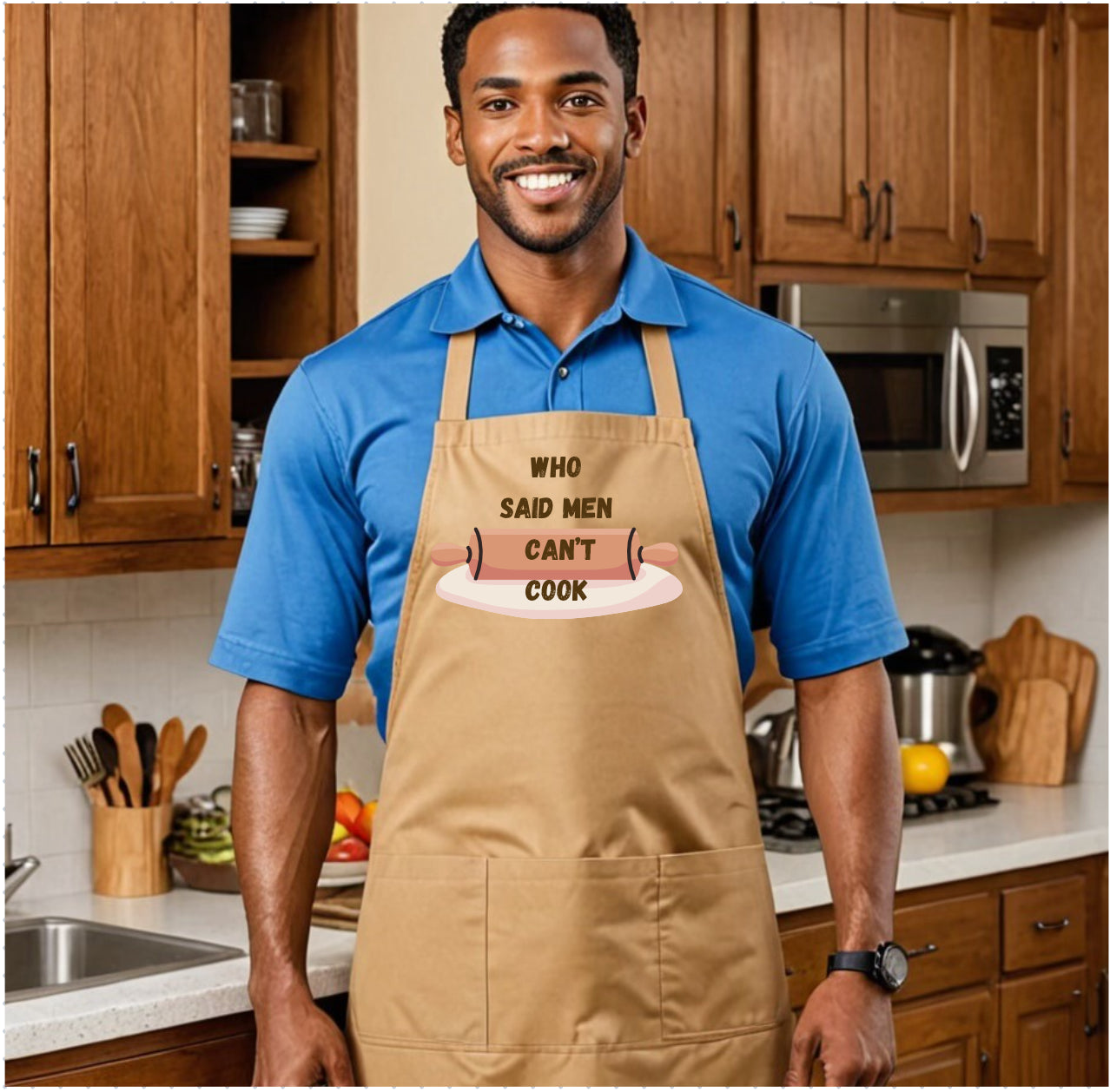 Who Said Men Can't Cook | Apron